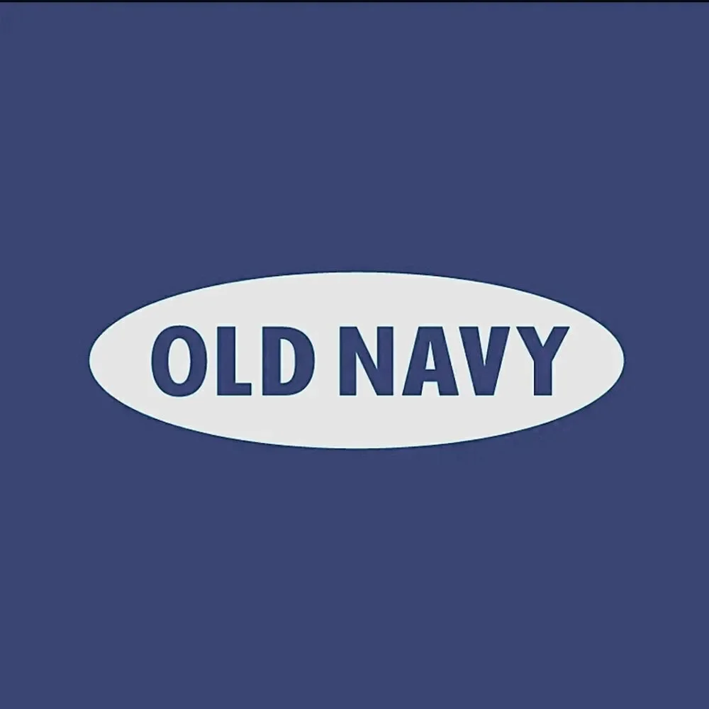 Old Navy Blue Brown Stripe Knit Beanie